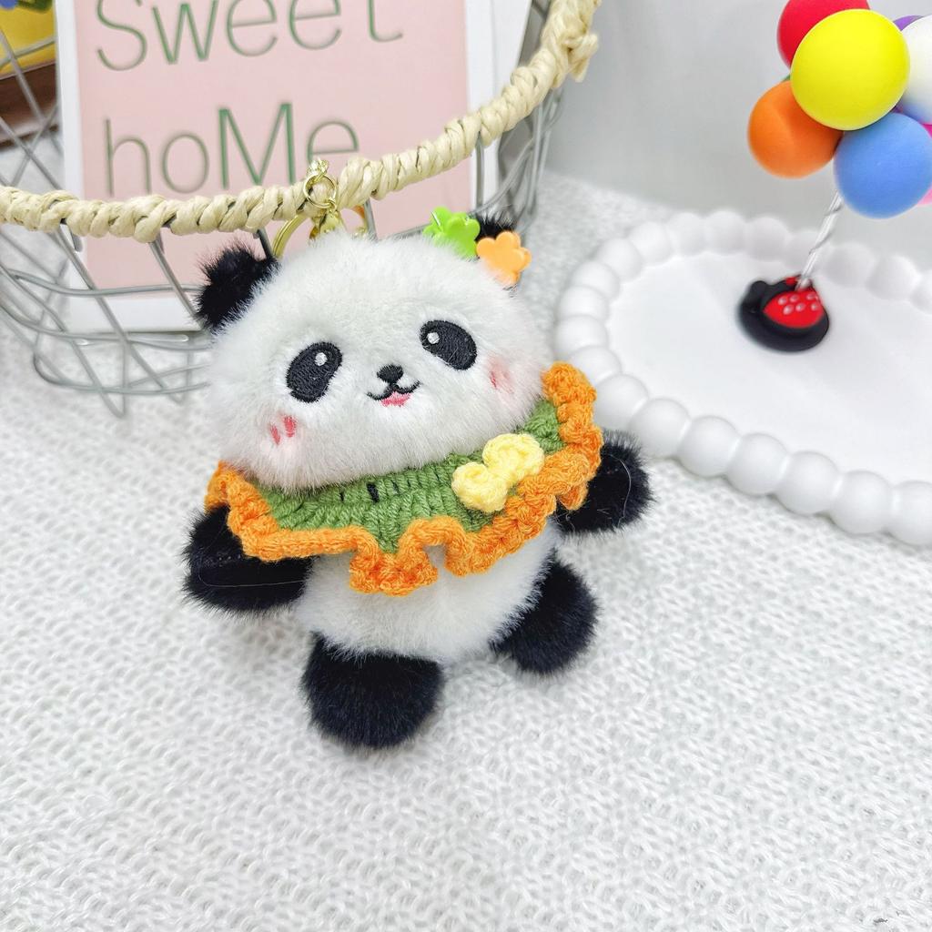 Cute Panda Pendant, Teddy Bear Doll Pendant, Panda Keychain, Chengdu Panda Gift