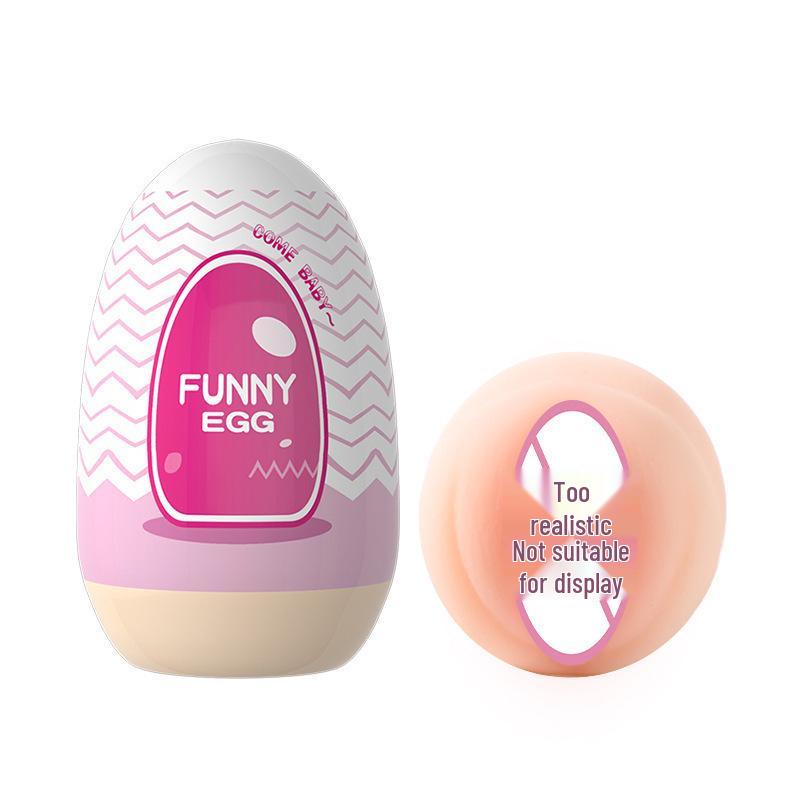 Comele Funny Men's Egg Airplane Cup - Portable Erotic Bedroom Fun Toy