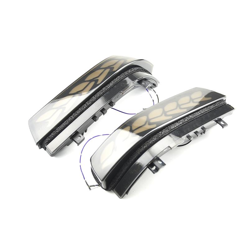 For Mitsubishi Pajero V73 V77 V93 V97 2006- Car Dynamic Turn Signal Light LED Side Mirror Indicator Blinker Lamp