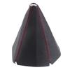 16mm Universal PU Leather Car Shift Collar Carbon Fiber Automatic Car Manual Shift Lever Knob Shift Boot Cover Leggings