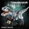 Jurassic World Tyrannosaurus Rex Indominus Rex Model Bricks Building Blocks Toys for Children Assemble Decorate
