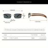 6 Pieces of Retro Polarized Fashionable Sunglasses Perfect Gift for Birthdays Holidays Parties and Other Occasions