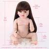 ROERHE Reborn Vinyl Baby Realistic Girl Baby Perfect for Parenting Doll Therapy Doll, Doll, Newborn, 55cm, Practice, Gift,