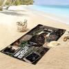 Name Custom The Last Of Us Print Beach Towel, Large Soft Quick Dry Towel for Beach Camping Swimming