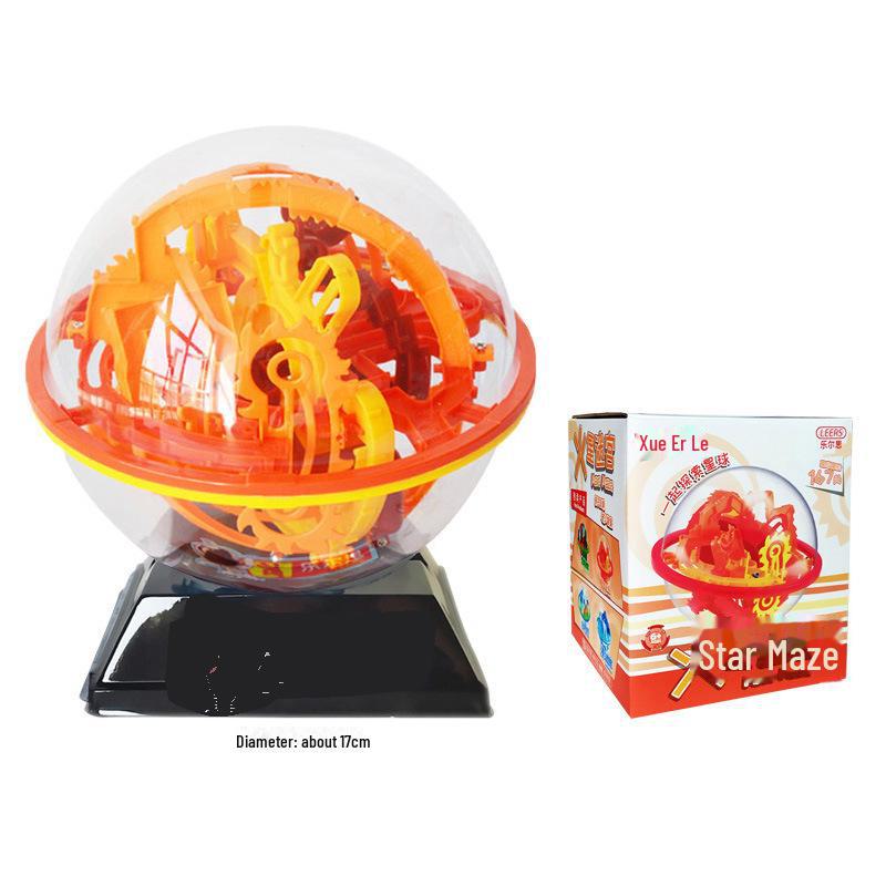 Aikeyou 3D Brain Maze Ball: Large Educational Toy for Children's Concentration and Track Training.