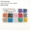 540-Piece 5mm Colored Copper Eyelet Buckles & Grommet Installation Tool Set