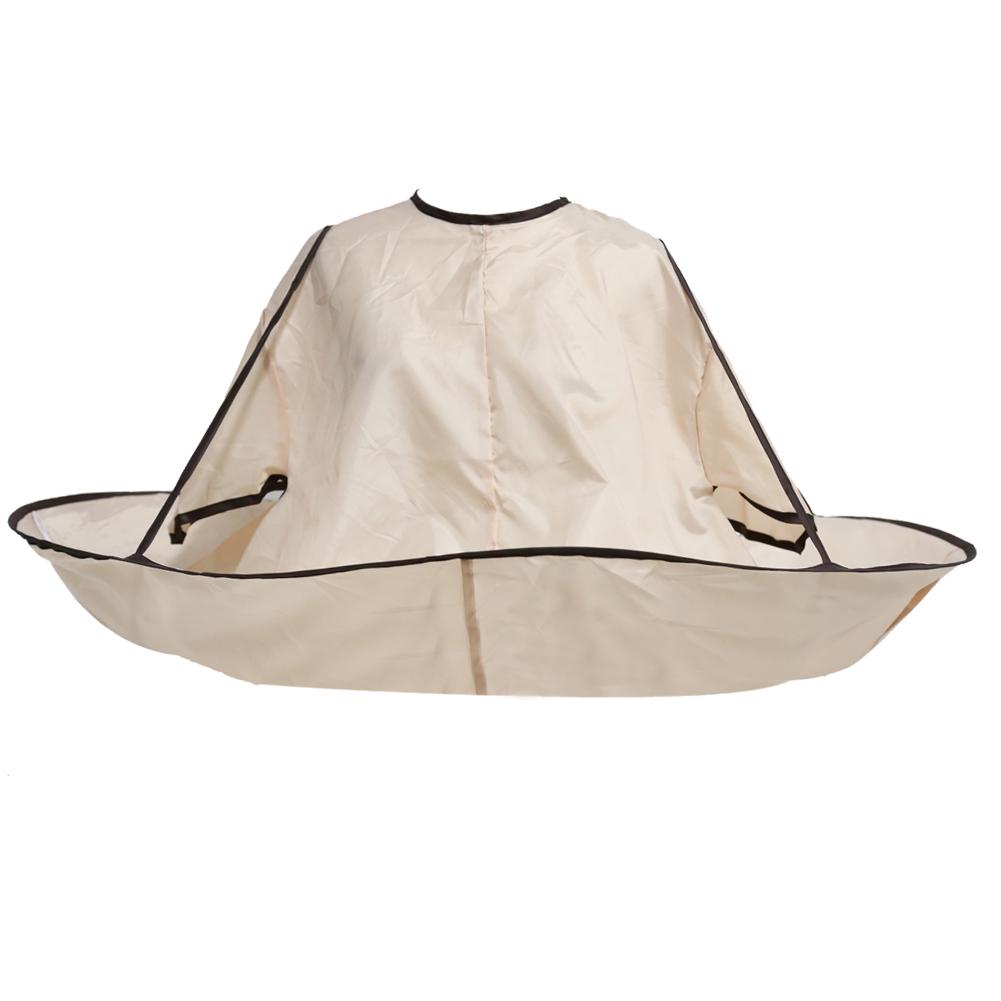 Hair Cutting Umbrella Cape Hairdressing Cloak Waterproof Hair Catcher Cape Hook and Loop Fastener Hair Cut Cape for Hair Styling