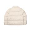 FILA FW23 Sleeve Label Solid Color Zipper Stand Collar Long Sleeve Down Jacket Unisex outerwear White FS2DJF4101X-SAD