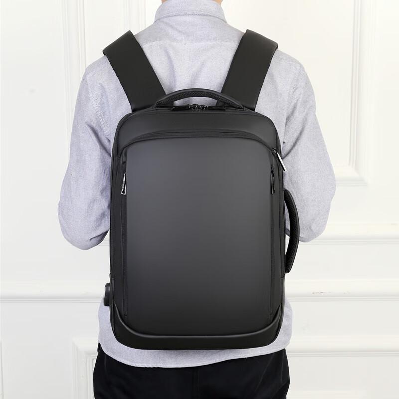 Hufeng Men's Multifunction USB 15-inch Laptop Backpack