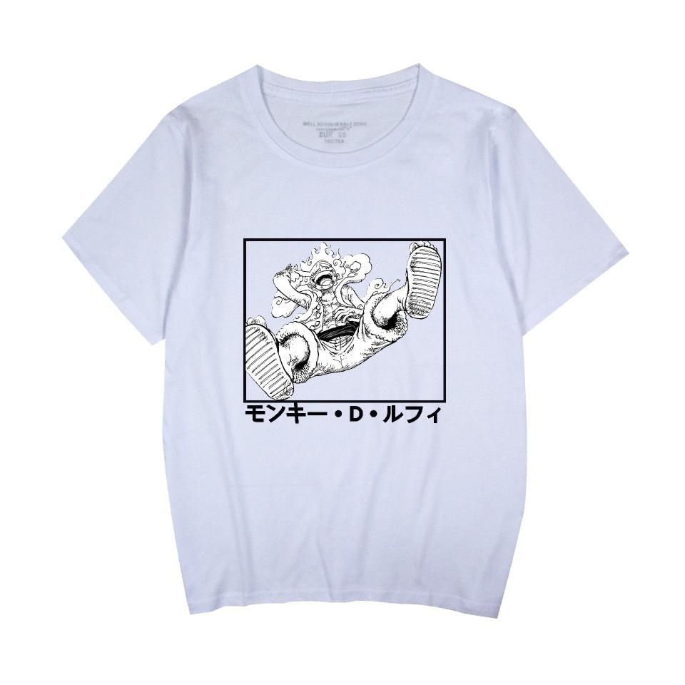 ONE PIECE Anime Print Oversized T Shirt Women Men Boys Girls Summer Short Sleeve Funny Tshirt Graphic Tee Harajuku Tops