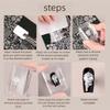 3Pack Transparent Silicone Nail Art Stampers For Precise Pattern Transfer And Easy Alignment
