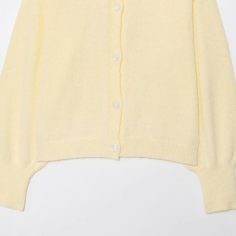 Araltay New Arrival Women's Clothing Fashion Style Fashion All-Match Casual Minimalist Round Neck Long Sleeves Knitting Cardigan Outwear