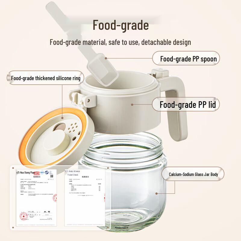 MAXCOOK Glass Seasoning Jars & Sets