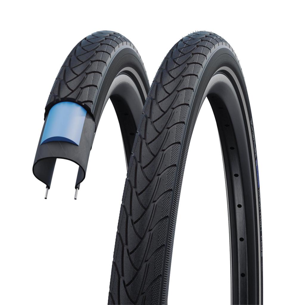 SCHWALBE Marathon Plus 20x1.35 Clincher Tire (Authentic) [For Touring, Small Bikes, and City Riding]