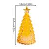 LED Crystal Christmas Tree Night Lights Mini LED Battery Operated Christmas Tree Night Night Lamp For Indoor Bedroom Living Room