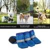 4Pcs Dog Shoes Breathable Pet Shoes Outdoor Dog Booties Summer Hot Pavement Dog Paw Protectors for Walking Hiking Running