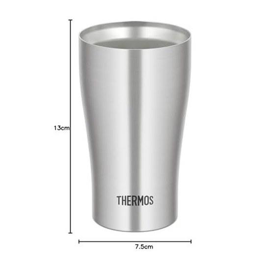 Thermos Vacuum Insulated Tumbler 340ml Stainless Steel Dishwasher Safe Bottle Structure Heat Retention Cold JDY-340 S
