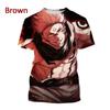 Summer Anime Jujutsu Kaisen 3D Printed T Shirt for Men and Women Casual Hip Hop Harajuku Short Sleeve T Shirt Tops