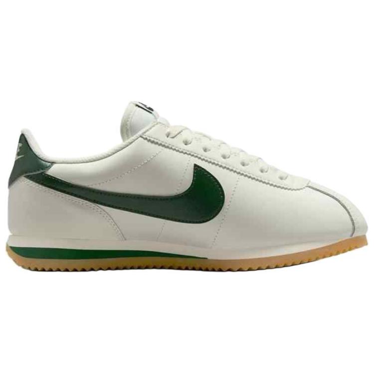 Nike Cortez Sail Fir Gum Women Sneakers Cream Gum-Yellow Black DN1791-110