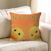 Cute NNailong Pillow Covers Cartoon Sofa Decorative Home Doublesided Printing Short Plush Cute Cushion Cover