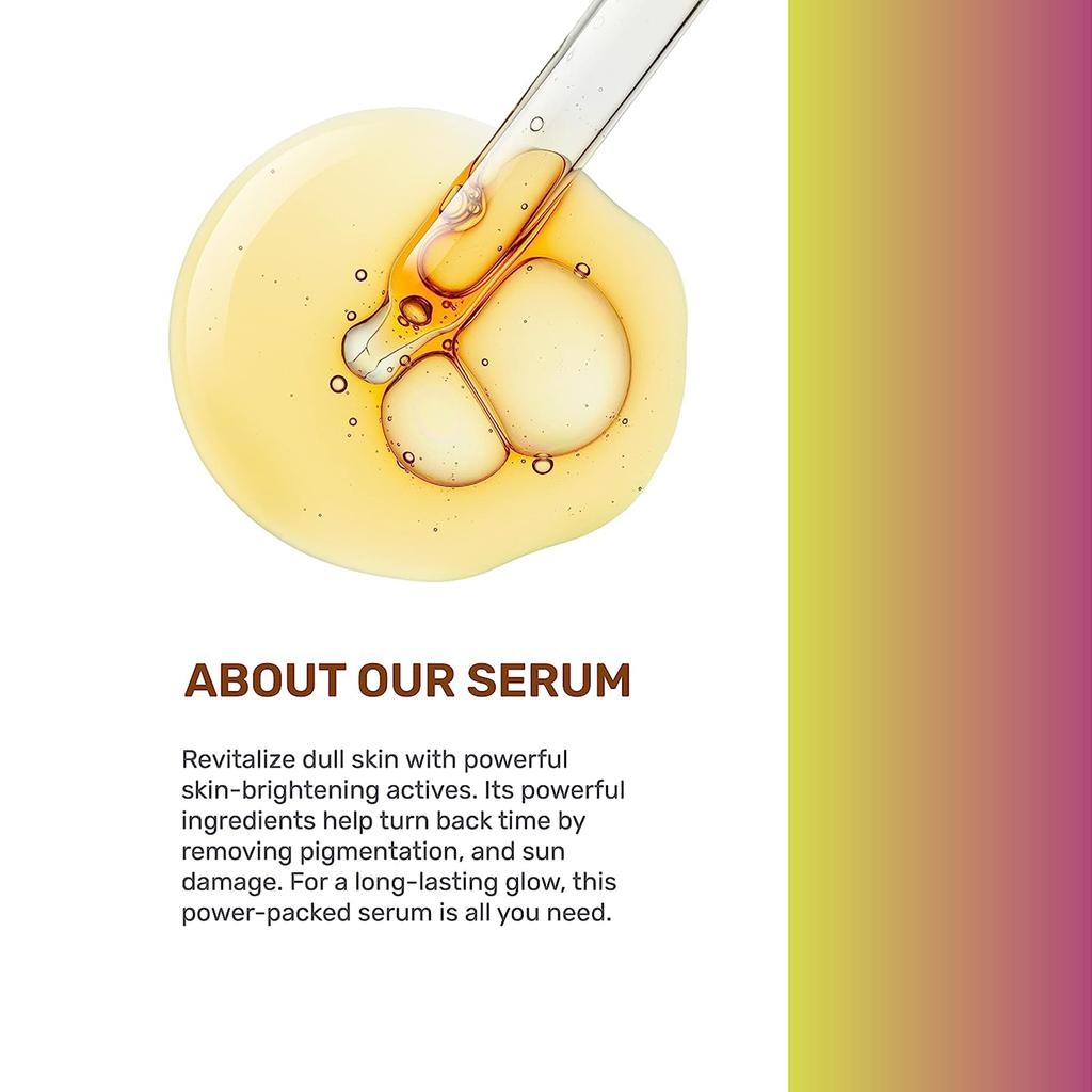 Bodytales Vitamin C Pure Bright Face Serum 1 fl oz Skin Brightening & Glowing