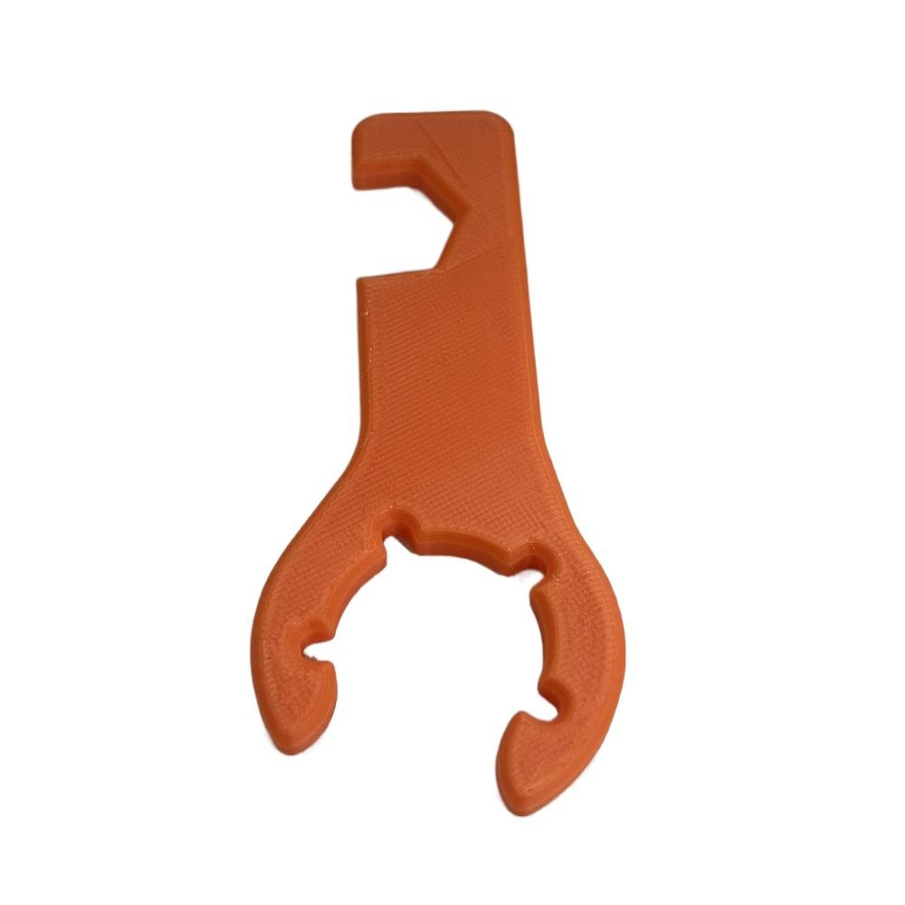 Versatile Gas Bottle Wrench Ergonomic Handle Spanner Portable Pressure Valves Wrench  HVAC