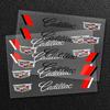 4Pcs Vinyl Car-Styling Accessories Car Door Handle Stickers Decals Automobiles For Cadillac SRX ATS XTS CT4 CT5 CT6 XT4 XT5 XT6