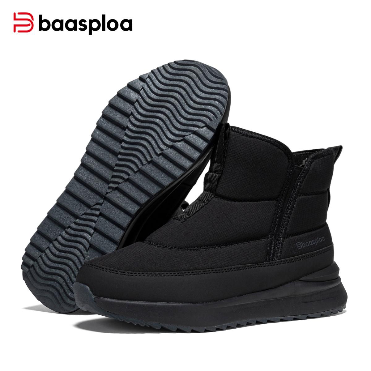 Baasploa women`s winter snow boots, waterproof