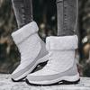 Stivali da donna Scarpe invernali impermeabili Stivali da neve Piattaforma Mantieni caldi stivali neri alla caviglia