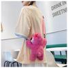 Cartoon Lotso Cute Crossbody Bag Adorable Plush Toy Girls Child Accessory Fun