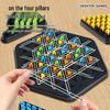 Triangle Chess Rubber Band Toy - Kids' Geometric Thinking Game for Intellectual Development and Parent-Child Interaction