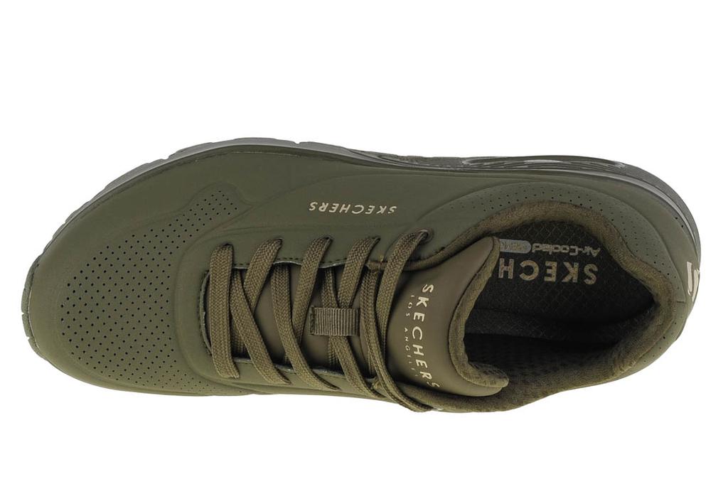 Skechers Uno-Stand On Air, Womens Green Sneakers