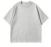 Unisex Solid Blank Crew Neck Tshirt Basic Pure Cotton Loose Short Sleeve Minimalist Daily Casual Oversized Streetwear Top