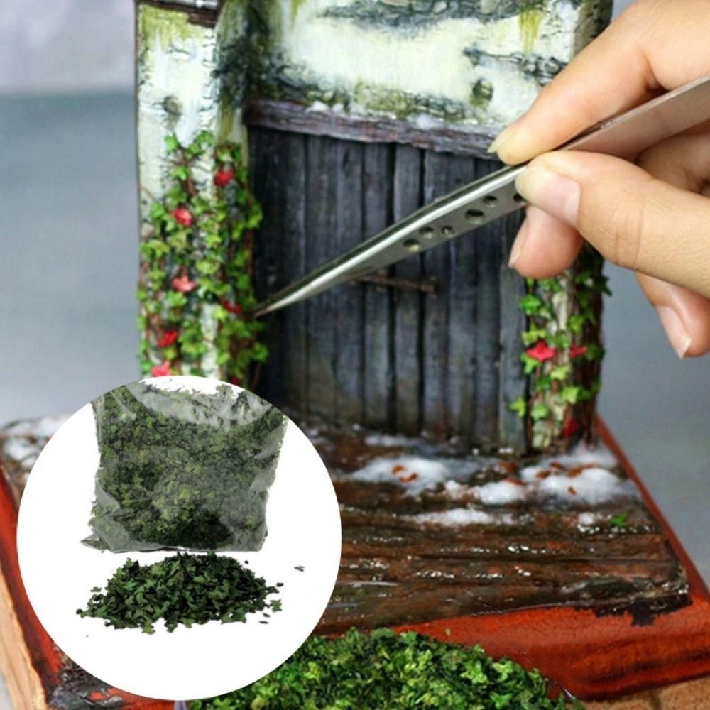 Miniature Terrain Micro Landscape Leaves Layout Scene DIY Miniature Leaf Sand Table