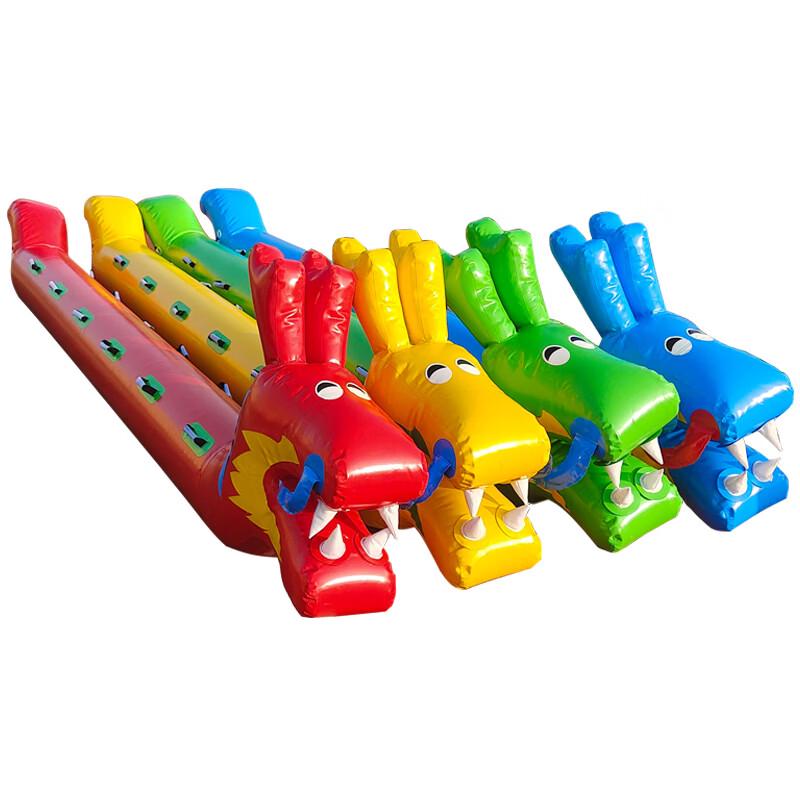 Inflatable 5-Person Dry Land Dragon Boat Race Game