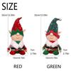 Plush Christmas Faceless Doll Creative Faceless Doll Ornament Christmas Elf Doll  Indoor Decor