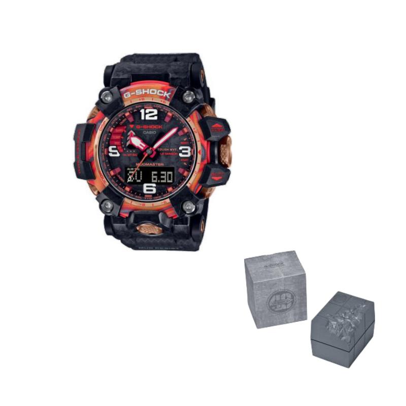 CASIO Men MASTER OF G-LAND Series Red Watch GWG-2040FR-1AJR Gray Strap