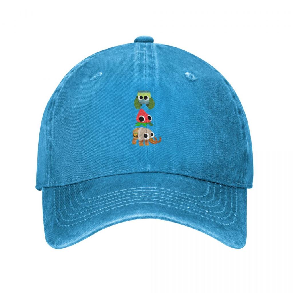 Bugsnax (Bunger Strabby Pinkle) Baseball Cap Fashion Beach Streetwear Hat Baseball Cap Golf Cap FeUnisex Unisexs