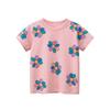 Trendy Korean-Style Summer 2024 Children's Clothing: Stylish Baby Girl Short-Sleeved T-Shirt