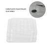 10 Pcs Plastic False Eyelash Glue Gasket Eyelash Extension Holder Adhesive Pallet