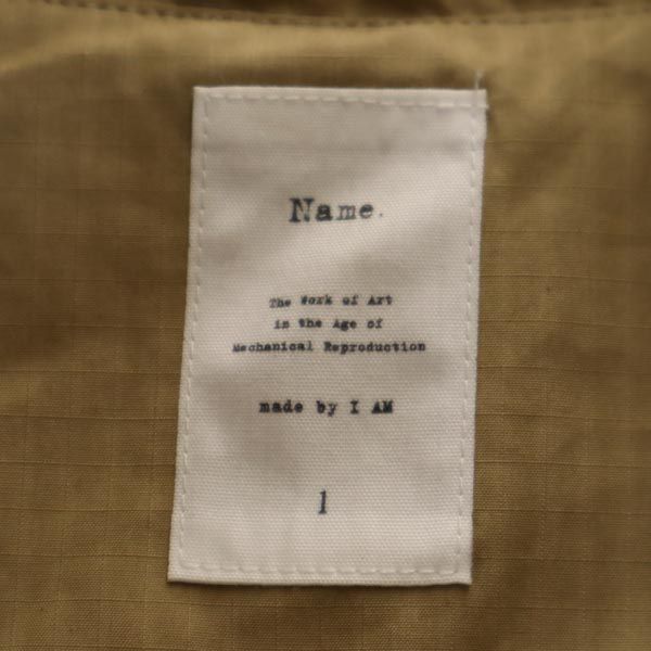 Name. Made In Japan Trench Coat 1 Beige Men's Used