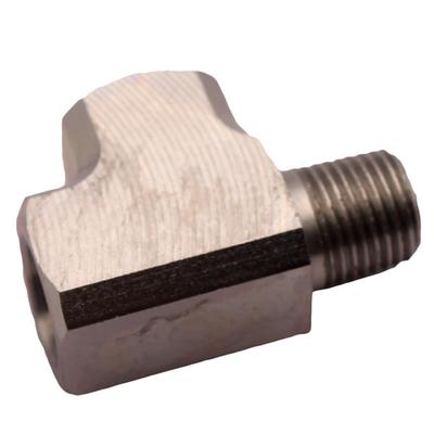 Universal For Air Oil Water Pressure Sensor Gauge Mild Adapter T Tee Fitting 1/8