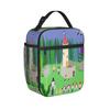 Bens And Hollys Lunch Bag Little Kingdoms Funny Lunch Box Picnic Portable Thermal Tote Handbags For Adult Waterproof Cooler Bag