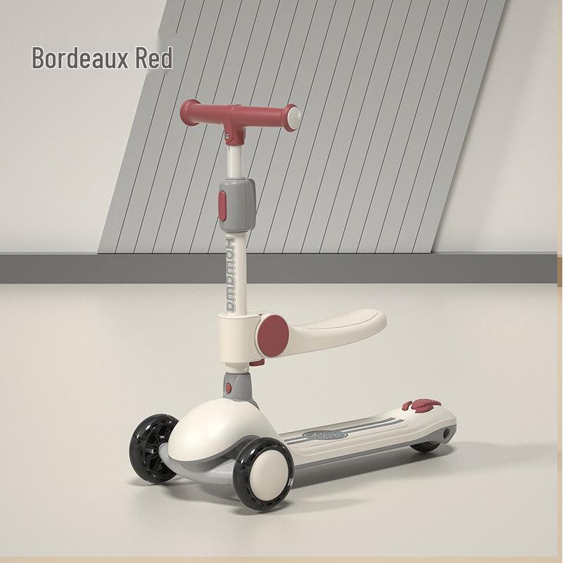 Howawa Multi-Functional Baby Scooter: Sit, Stand, Balance Bike & Walker for Kids