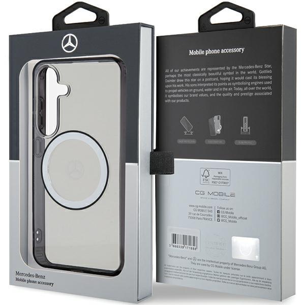 Mercedes Mehms24S23Huokc S24 S921 Transparent Hardcase Printed Logo Magsafe