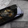 Lion With Golden Black Glass Phone Case For Redmi Note 10 11 Pro+ 12 13 14 4G (Global) 14 Pro 5G (India) K60Ultra 13C 14C Cover
