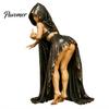 Vintage Gothic Shelf Sculpture Forbidden Library Witch Resin Statue Decor, Gesture Hooded Figurine, Mysterious Tabletop Decor Medieval Fantasy