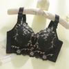 Embroidered Bra for Women Gathering and Collecting Accessory Bras Adjustable Bra Without Steel Rings