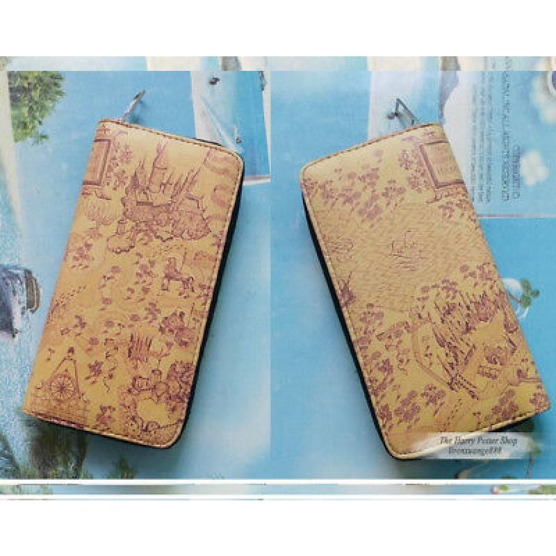 Long Potter Wallet Double Layer High Capacity Card Holder Students Gifts