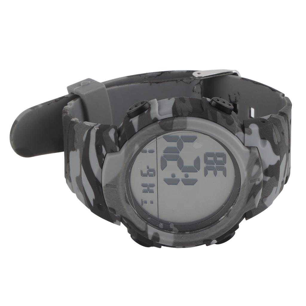 Digital Display Men Sports Electronic Watch Waterproof Multifunction Outdoor Night Light Sporting Watch